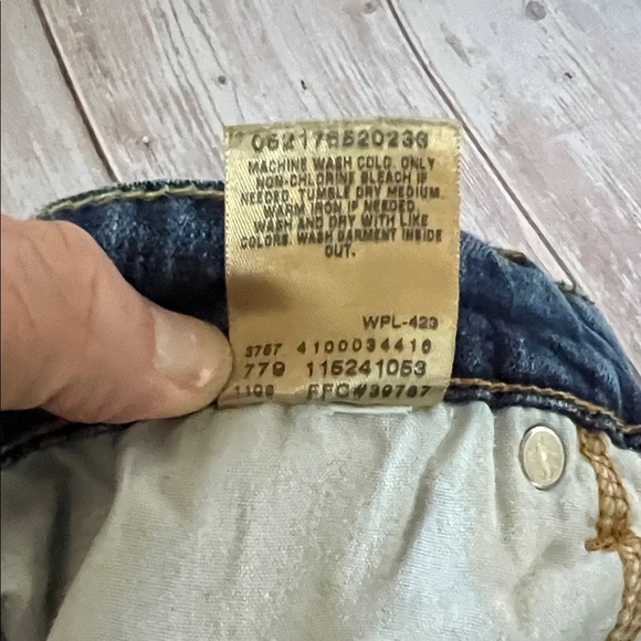 Levi’s 524 Too Superlow Bootcut Jeans - Medium Wash - Size 9 - Picture 9 of 9